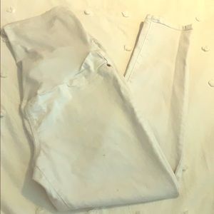 Maternity White Jeans